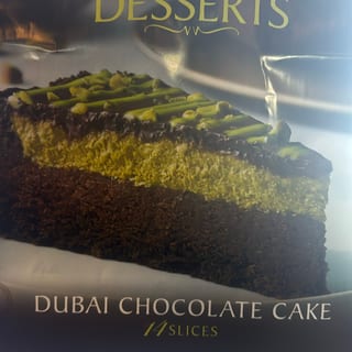 Dubai Chocolate Cake