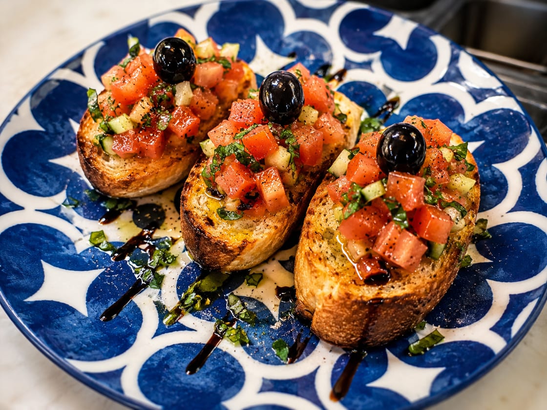 Bruschetta.