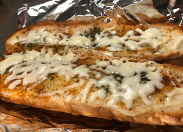 Garlic Cheese Bread.