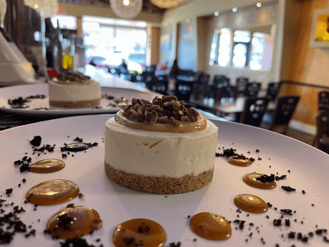 Caramel Cheesecake.