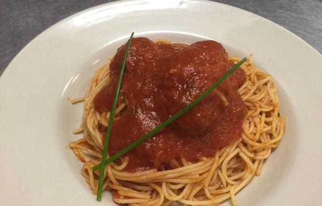 Spaghetti Meatballs.