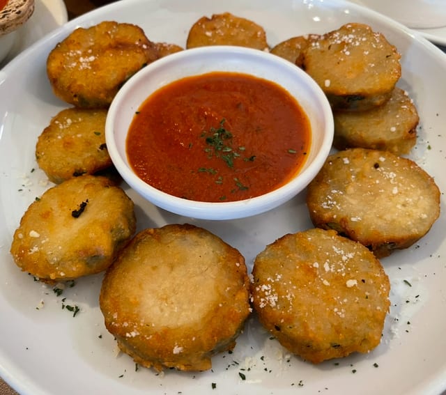 Fried Zucchini.