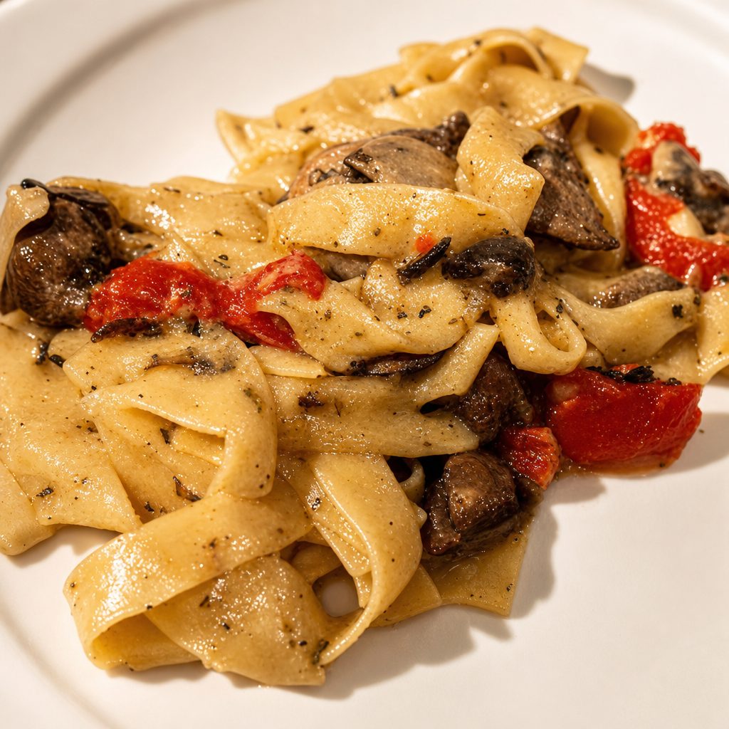 Fettuccini Piemontese.