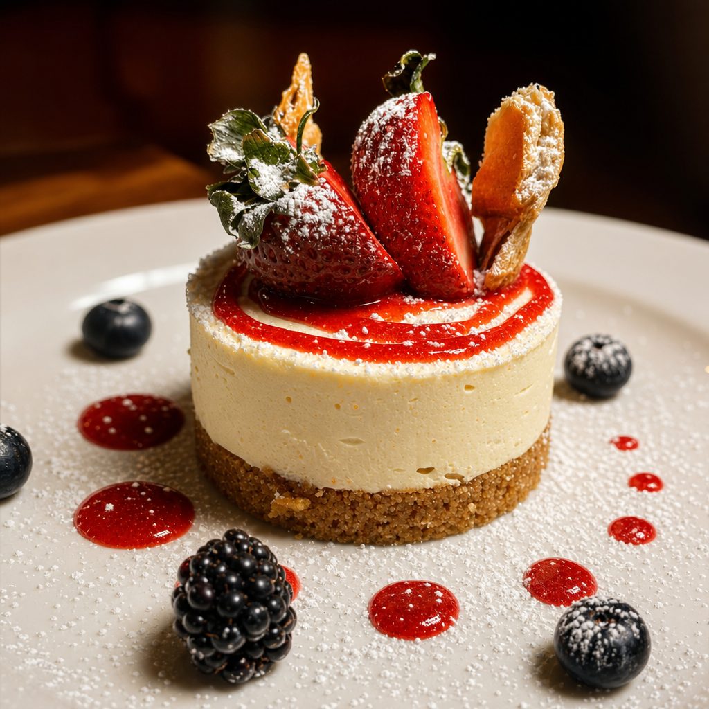 Strawberry Cheesecake.