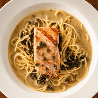 Salmon Piccata