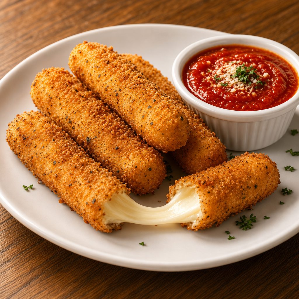Mozzarella Sticks.