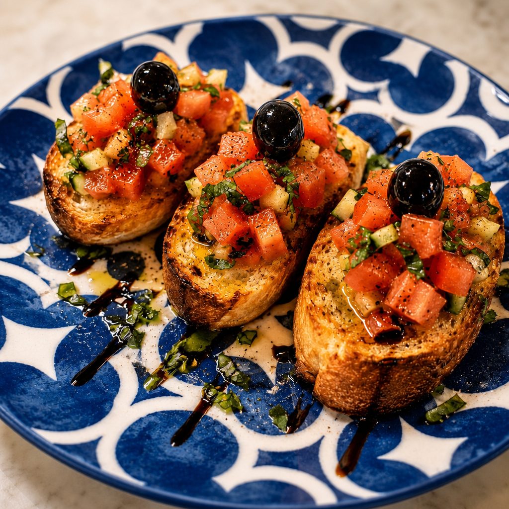 Bruschetta.