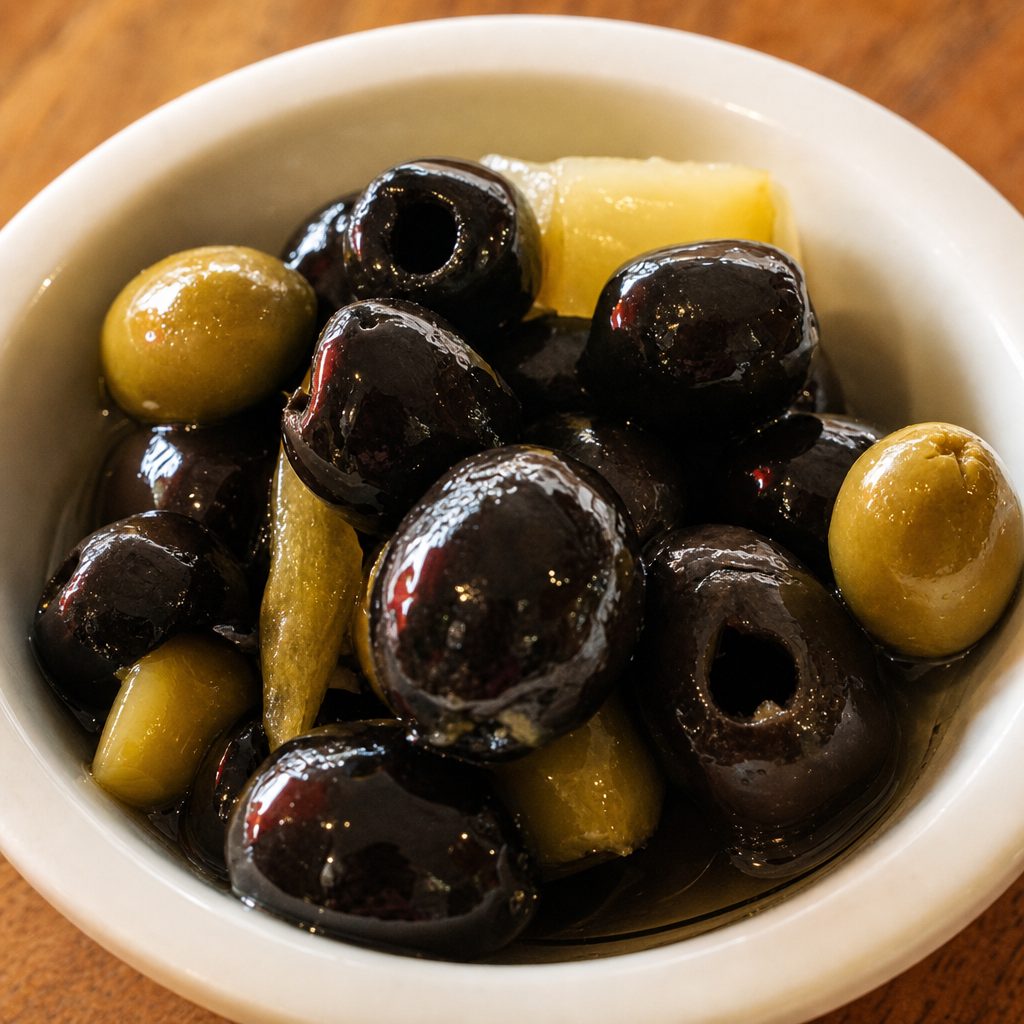 Marinated Mixed Olives.
