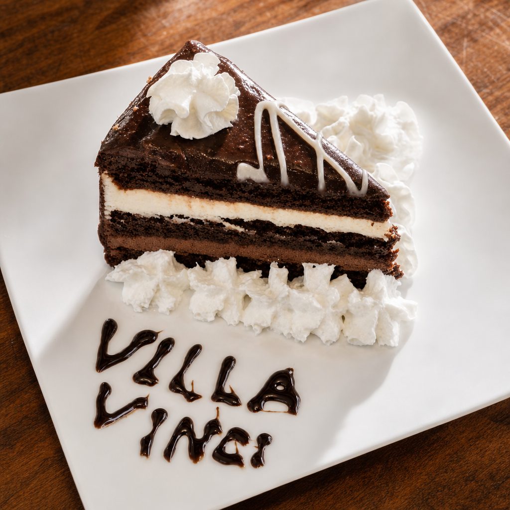 Chocolate Mousse Cake.