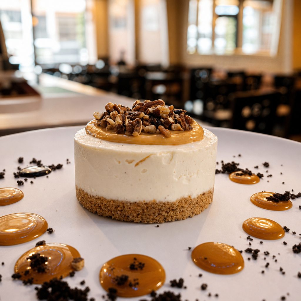 Caramel Cheesecake.
